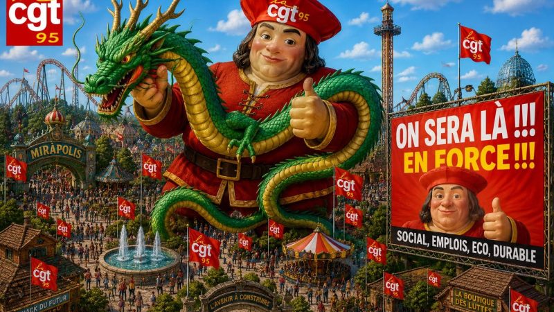 communiqué: 3 parcs attractions à Courdimanche, 22000 emplois directs et 80000 indirects… on sera là en force pour un projet eco, durable et social!!!