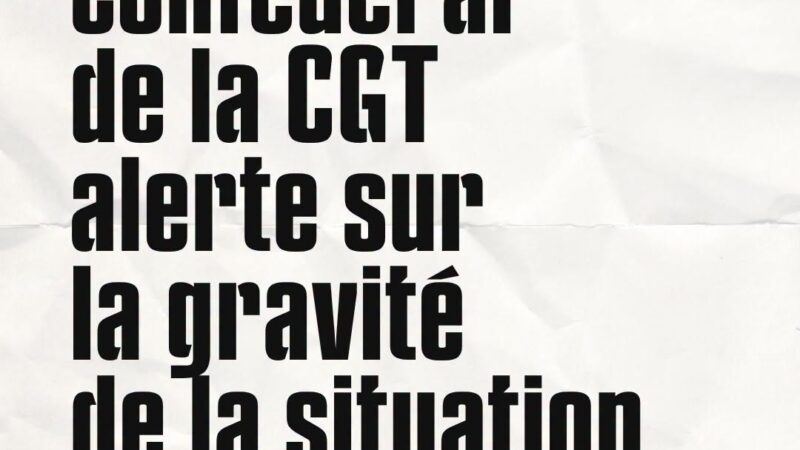 communiqué de la CGT du 19 octobre 2026