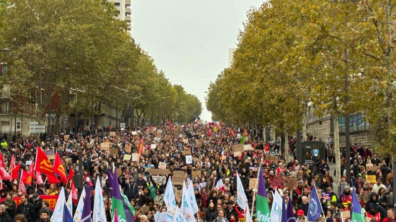 Emmanuel Macron a déclaré « il n’est pas recommandé de manifester », 800 000 personnes lui ont répondu !
